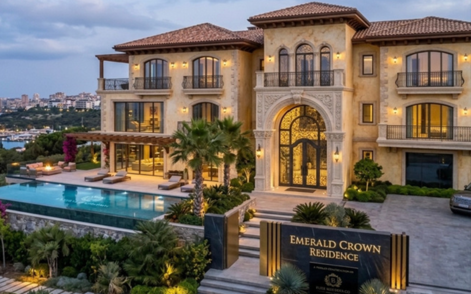 EMERALD CROWN RESIDENCE — luxury home rendering